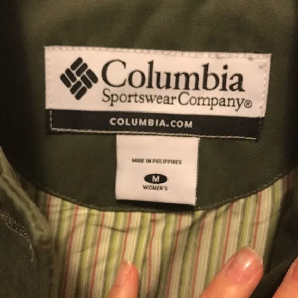 New delta falls army green Columbia jacket medium - Picture 6 of 8